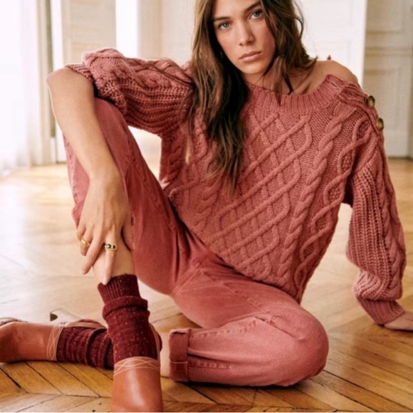 Sezane Merino Wool Jumper - Picture 3 of 14